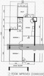 Blk 30 New Upper Changi Road (Bedok), HDB 3 Rooms #148798172